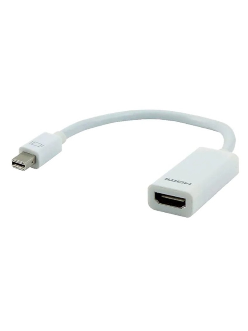 Mini DisplayPort to HDMI Adapter - 6 Inch (6”) - White
